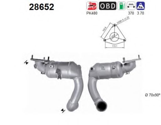 28652 AS Steering Hydraulic Pump, steering system