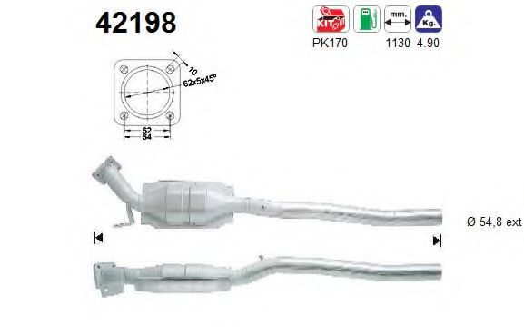 42198 AS Clutch Cable