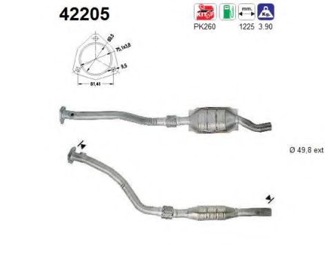 42205 AS Tie Rod End