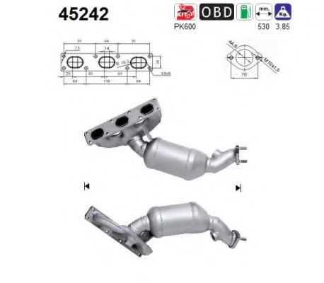 45242 AS Tie Rod End