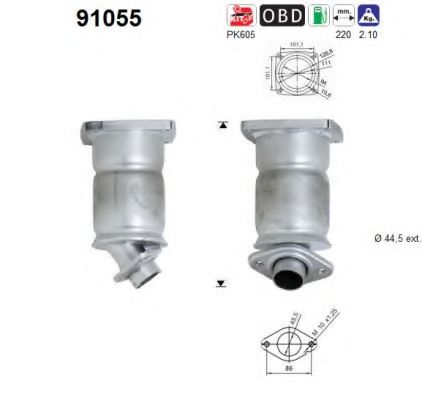 91055 AS Brake System Vacuum Pump, brake system
