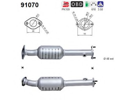 91070 AS Brake System Vacuum Pump, brake system