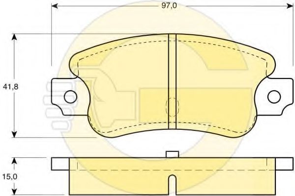6101353 GIRLING Body Panelling, mudguard