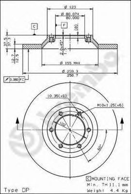 14701 AP Wheel Suspension Stabiliser Mounting