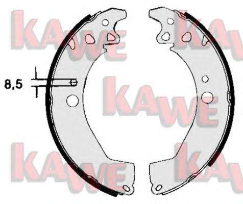 04760 KAWE Exhaust System Exhaust Pipe