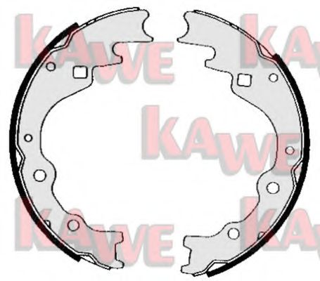 05450 KAWE Brake Shoe Set