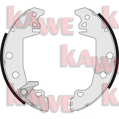 05930 KAWE Wheel Suspension Repair Kit, kingpin
