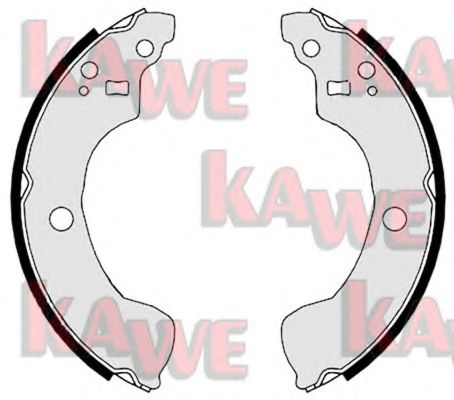 08870 KAWE Exhaust System Exhaust Pipe
