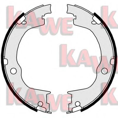 09750 KAWE Wheel Suspension Shaft Seal, wheel hub