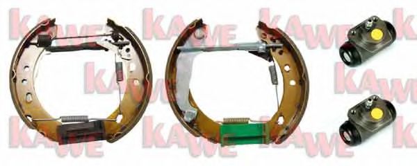 OEK481 KAWE Тормозная система Комплект тормозных колодок
