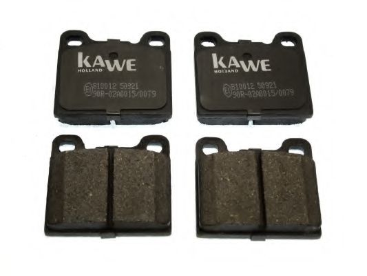 810012 KAWE Brake Pad Set, disc brake