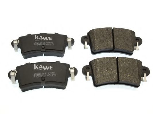 810061 KAWE Brake Pad Set, disc brake