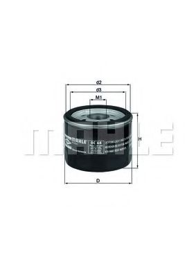 MAHLE ORIGINAL OC 64