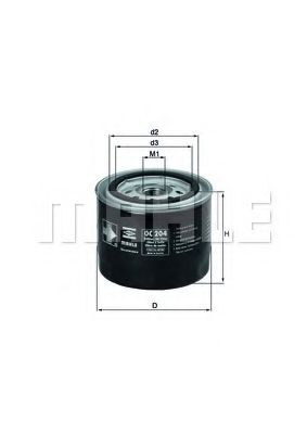 MAHLE ORIGINAL OC204