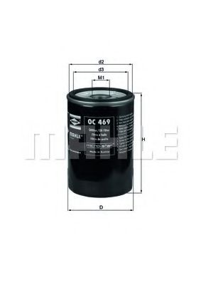 OC 469 MAHLE+ORIGINAL Oil Filter