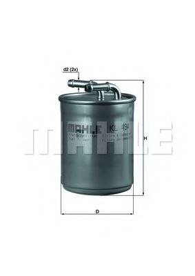 KL 494 MAHLE+ORIGINAL Fuel filter