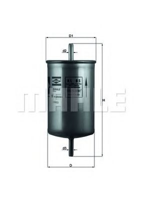 KL 85 MAHLE+ORIGINAL Fuel filter