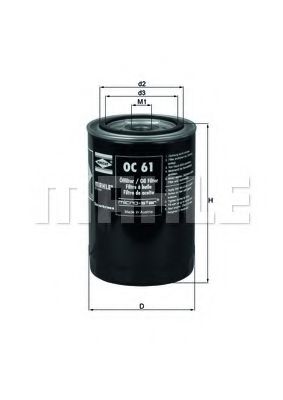 MAHLE ORIGINAL OC61