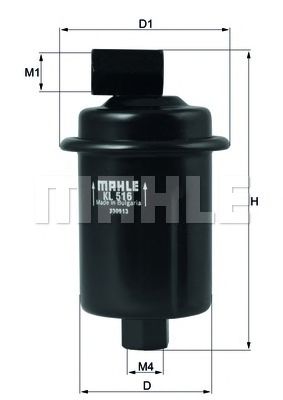 KL 516 MAHLE+ORIGINAL Fuel filter