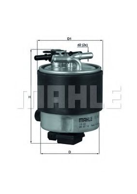 KL 440/19 MAHLE+ORIGINAL Fuel filter