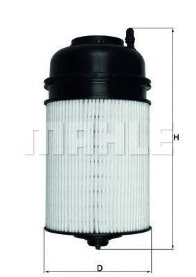 KX 276/6D MAHLE+ORIGINAL Fuel filter