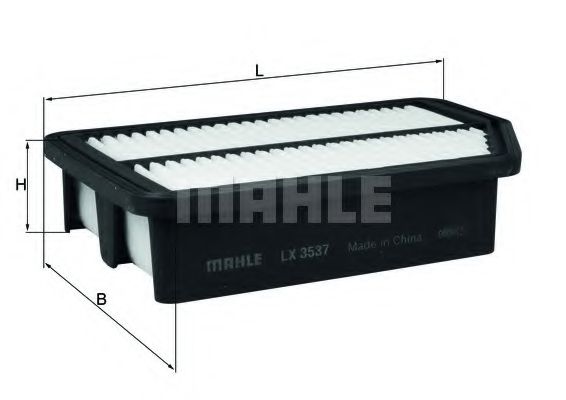 LX 3537 MAHLE+ORIGINAL Air Filter