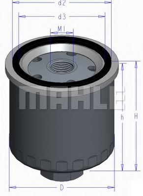 MAHLE ORIGINAL OC 515