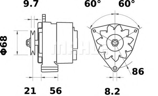 MAHLE ORIGINAL MG627