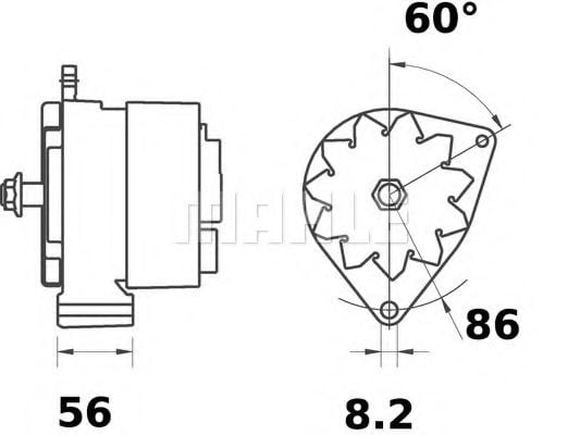 MAHLE ORIGINAL MG517