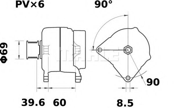MAHLE ORIGINAL MG469