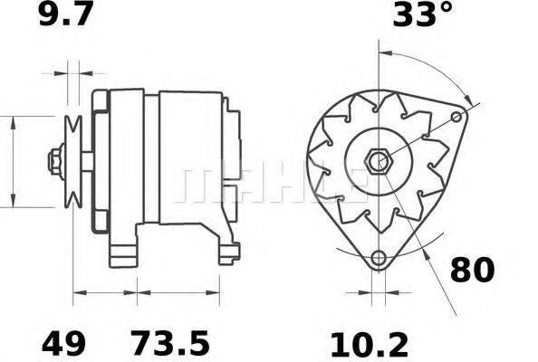MAHLE ORIGINAL MG437