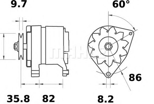 MAHLE ORIGINAL MG429