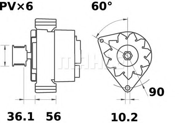 MAHLE ORIGINAL MG421