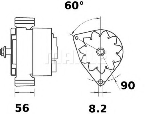 MAHLE ORIGINAL MG384