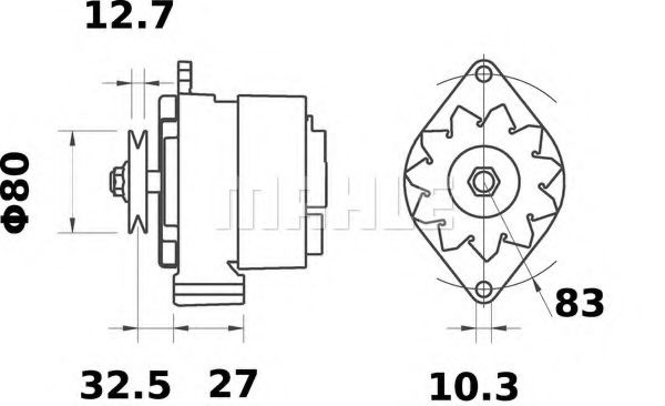 MAHLE ORIGINAL MG272