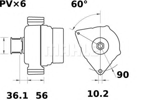 MAHLE ORIGINAL MG248