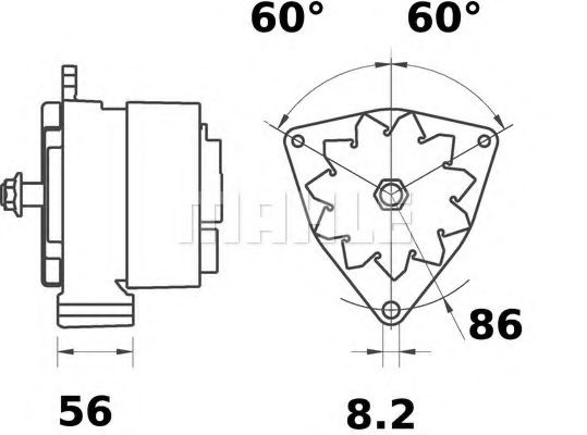MAHLE ORIGINAL MG203