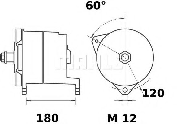 MAHLE ORIGINAL MG129