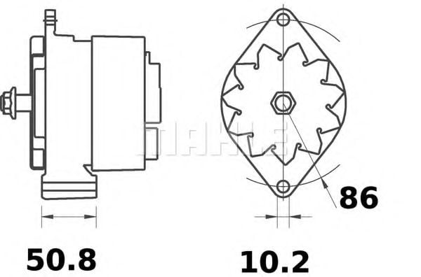 MAHLE ORIGINAL MG84