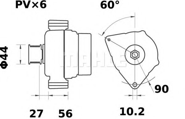 MAHLE ORIGINAL MG62