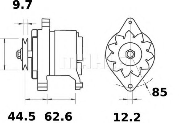 MAHLE ORIGINAL MG43