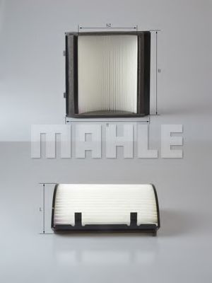 LA 282 MAHLE+ORIGINAL Filter, interior air
