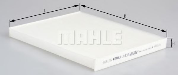 LA 937 MAHLE+ORIGINAL Air Filter