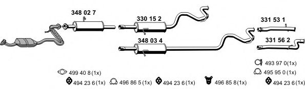 030981 ERNST Adjusting Disc, valve clearance