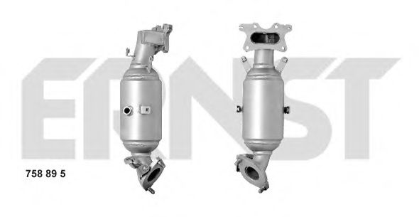 758871 ERNST Exhaust System Catalytic Converter