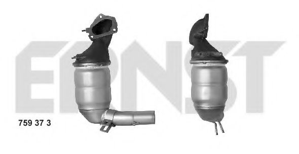759373 ERNST Exhaust System Catalytic Converter