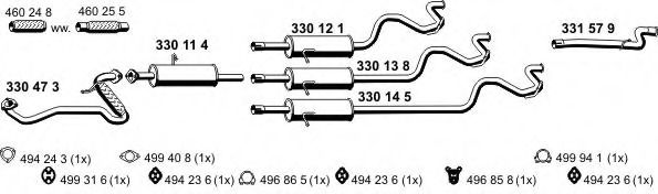 030363 ERNST Adjusting Disc, valve clearance