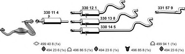 030365 ERNST Adjusting Disc, valve clearance