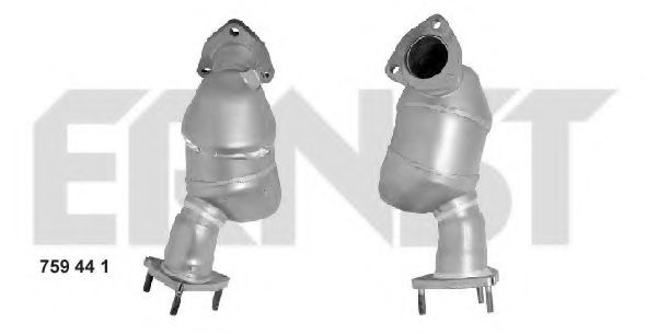 759441 ERNST Exhaust System Catalytic Converter