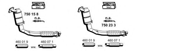 020323 ERNST Cylinder Head Gasket, cylinder head